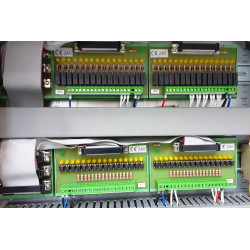2x16 output units and 2x16 input units