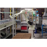 RFA Robotloader met RFA-Vision met opvoersysteem voor aluminium spuitgietproducten